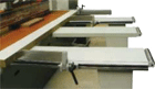 Панельная пила FILATO FL-1330B, Позадистаночные приемные столы