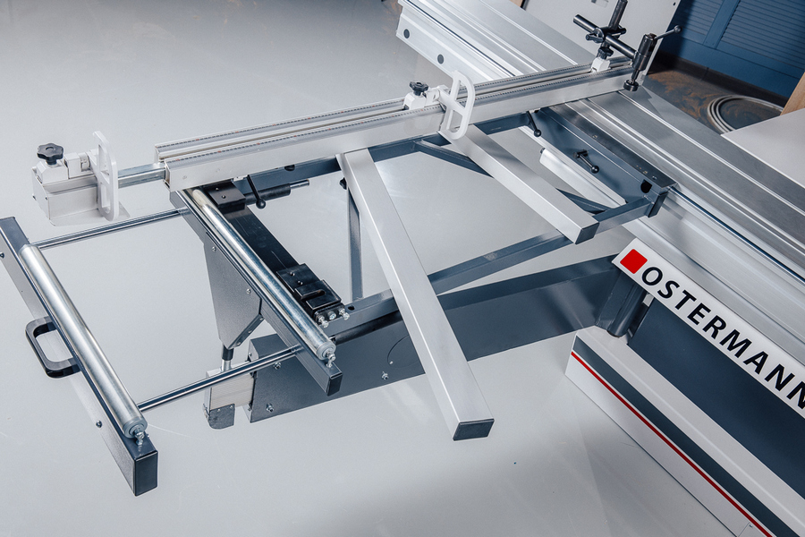 Поперечный упор и линейка угловых резов