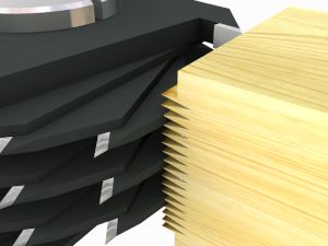 Фрезерование шипа и формирование заплечиков