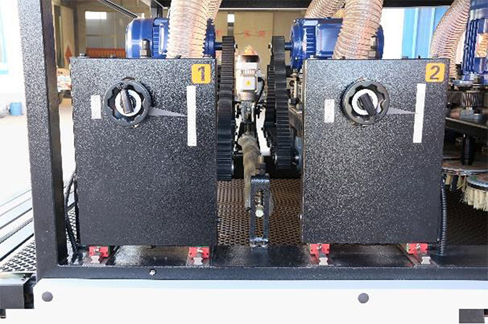 Регулировка щеток по высоте