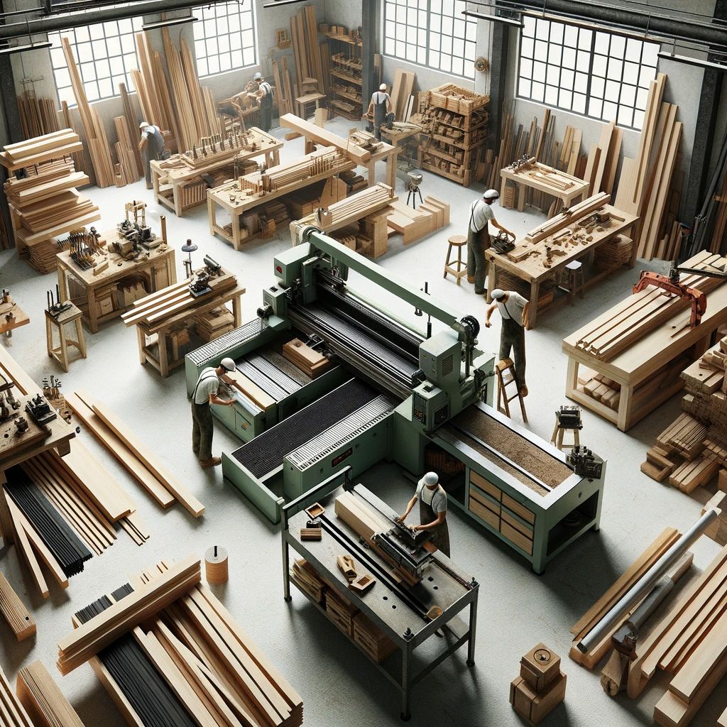 Производство деревянных строительных материалов