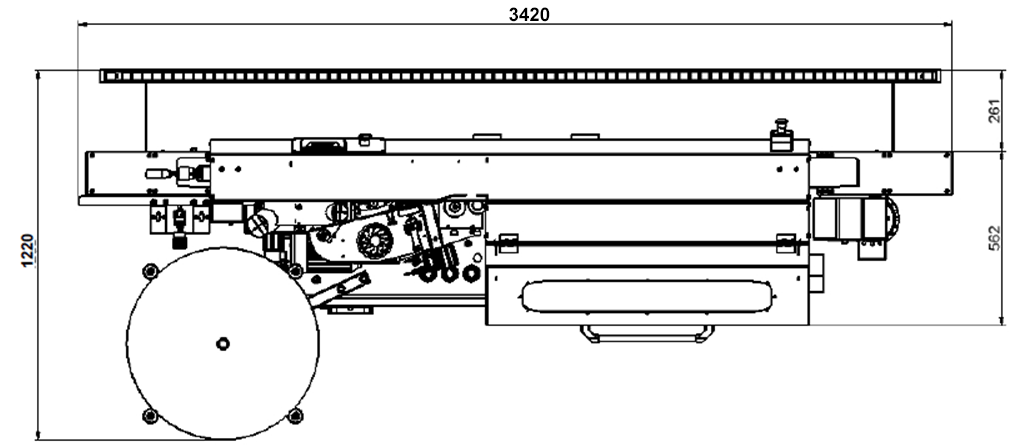 Кромкооблицовочный станок Ostermann 6TF (Австрия)