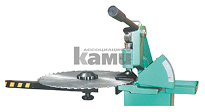 Станок для разводки зубьев цельных дисковых пил мод. R-СZ 