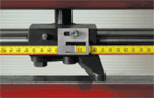 Вертикальный форматно-раскроечный станок DPME 21/41, Горизонтальная линейка