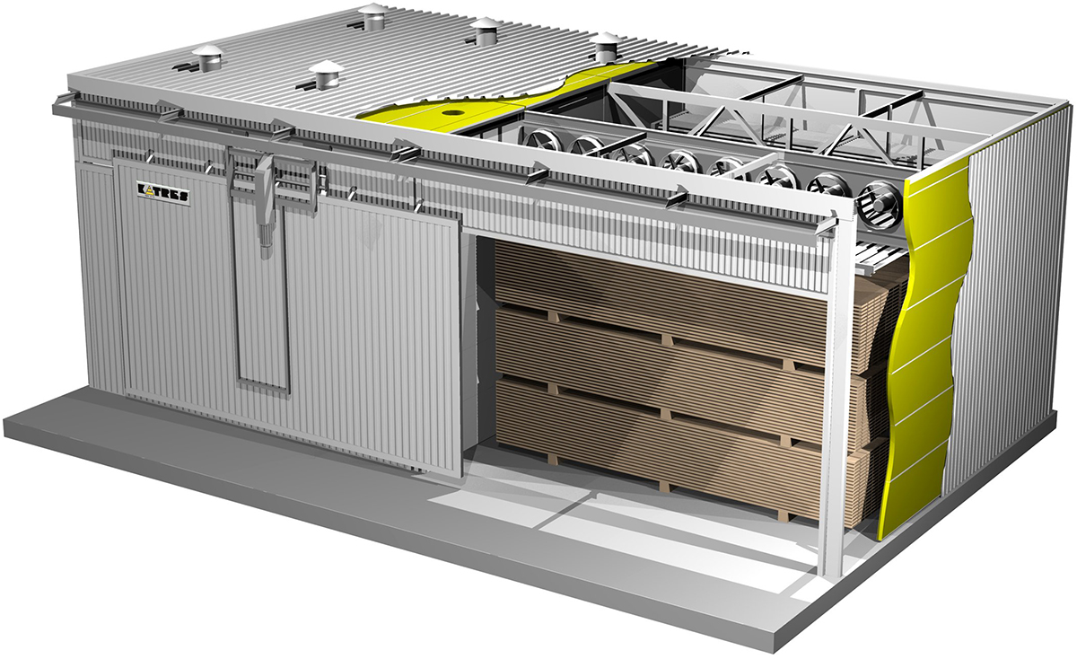 Сушильные камеры TeraWood для древесины