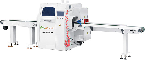 Автоматический станок EcoWood CFS-100 Pro для вырезки дефектов и торцовки