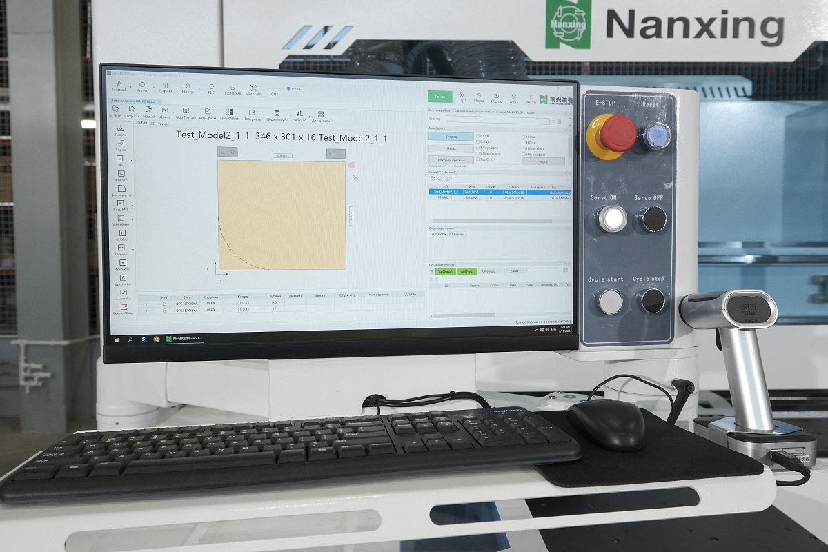 リョウイチ Сверлильно-присадочный центр с ЧПУ Nanxing ND612DT - купить по