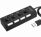 ��� Pro Legend USB 4 ����� USB 2.0, � ������������, 480mbps, ������ PL4014
