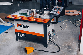 Кромкооблицовочный станок с ручной подачей Filato FL-91