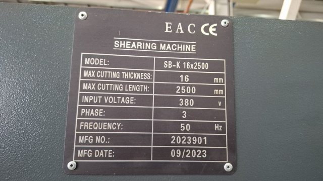    IRONMAC SB-K 16x2500 