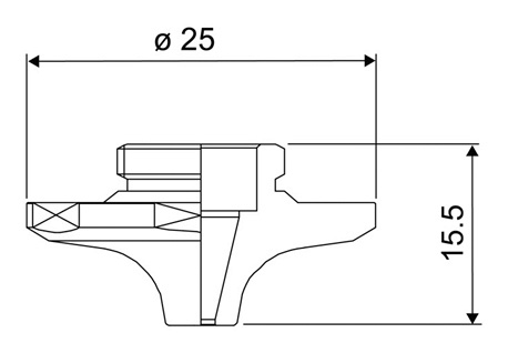   ROLLERI N1.TF.CO.44  N1.TF.CO.44.080