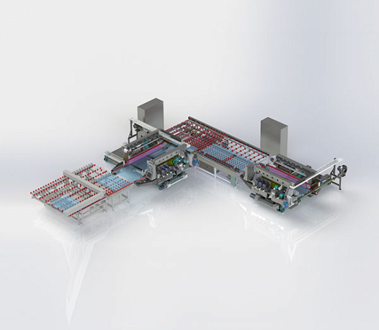 Станки для двухсторонней обработки кромки стекла Enkong SM 16 и SM 22