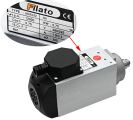  HSI73/72 0.75KW 220/380V 12000RPM 200HZ(L)   (20215013)
