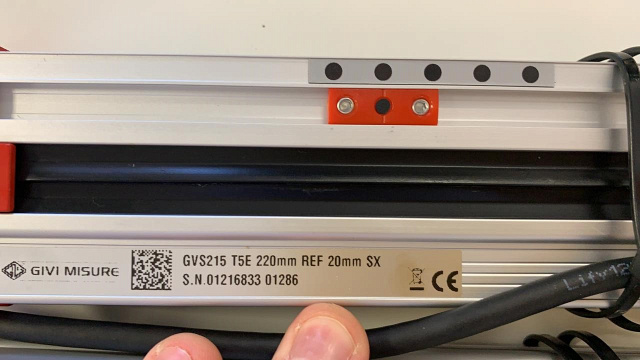   GVS215 T5E 220mm REF 20 mm SX   KPH 80/2550