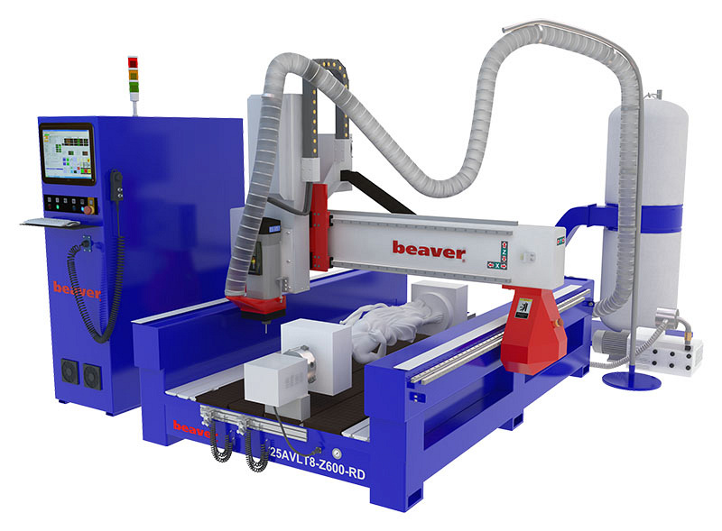 Фрезерный станок с ЧПУ Beaver 25AVLT8-Z600-RD - купить по