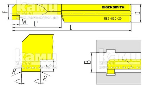     Blacksmith MBG  MBG-1220-35