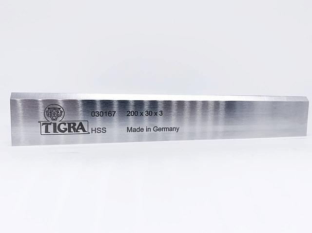 Ножи строгальные из быстрорежущей стали HSS TIGRA  длина, мм 180