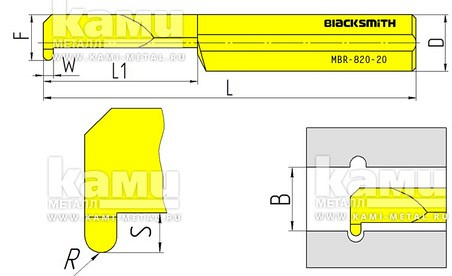     Blacksmith MBR  MBR-1015-25