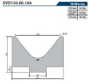 ������� SVD130.80.160 L=415��, ������� (AE Tooling)