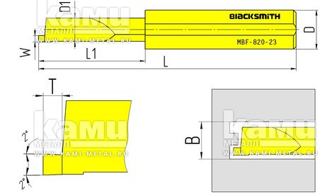     Blacksmith MBF  MBF-1020-23