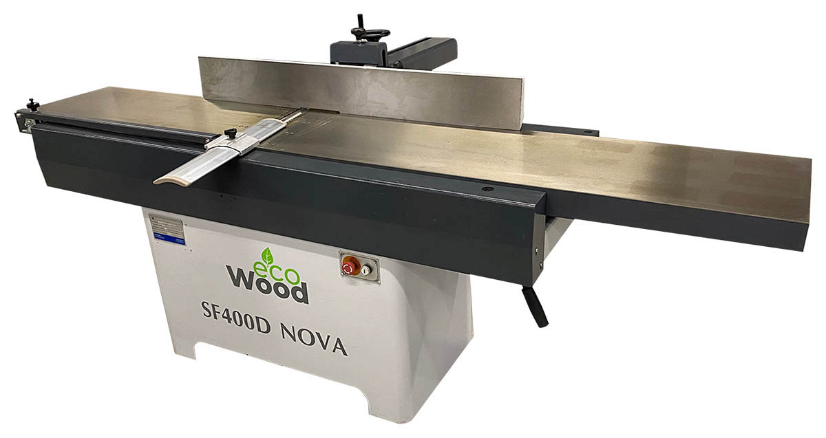 Фуговальный станок с диагональным валом EcoWood SF 400D Nova - купить ...
