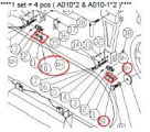 �������� �������������� ������� (A010 �2 ��.+ A010-1 x2 ��.) ��� ������ ���. W1318SSA